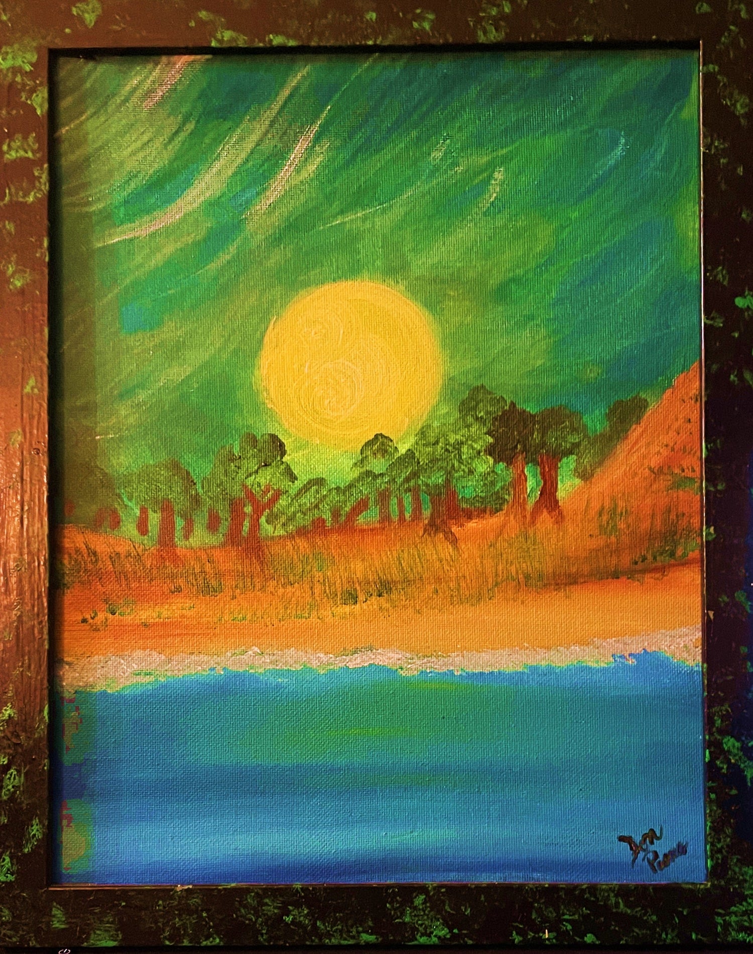 "Island Retreat" Original Painting - Art by Don Paone and Friends